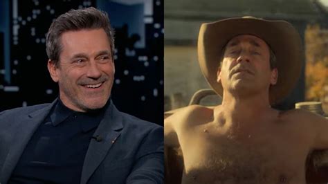 john ham naked|Naked Onscreen: John Hamm